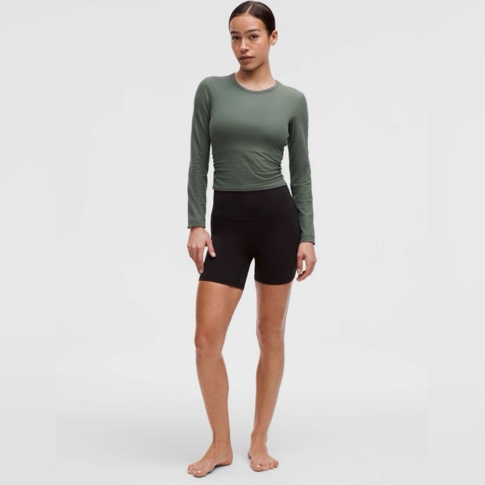 Lululemon All It Takes Back-Twist Ribbed
Long-Sleeve Shirt